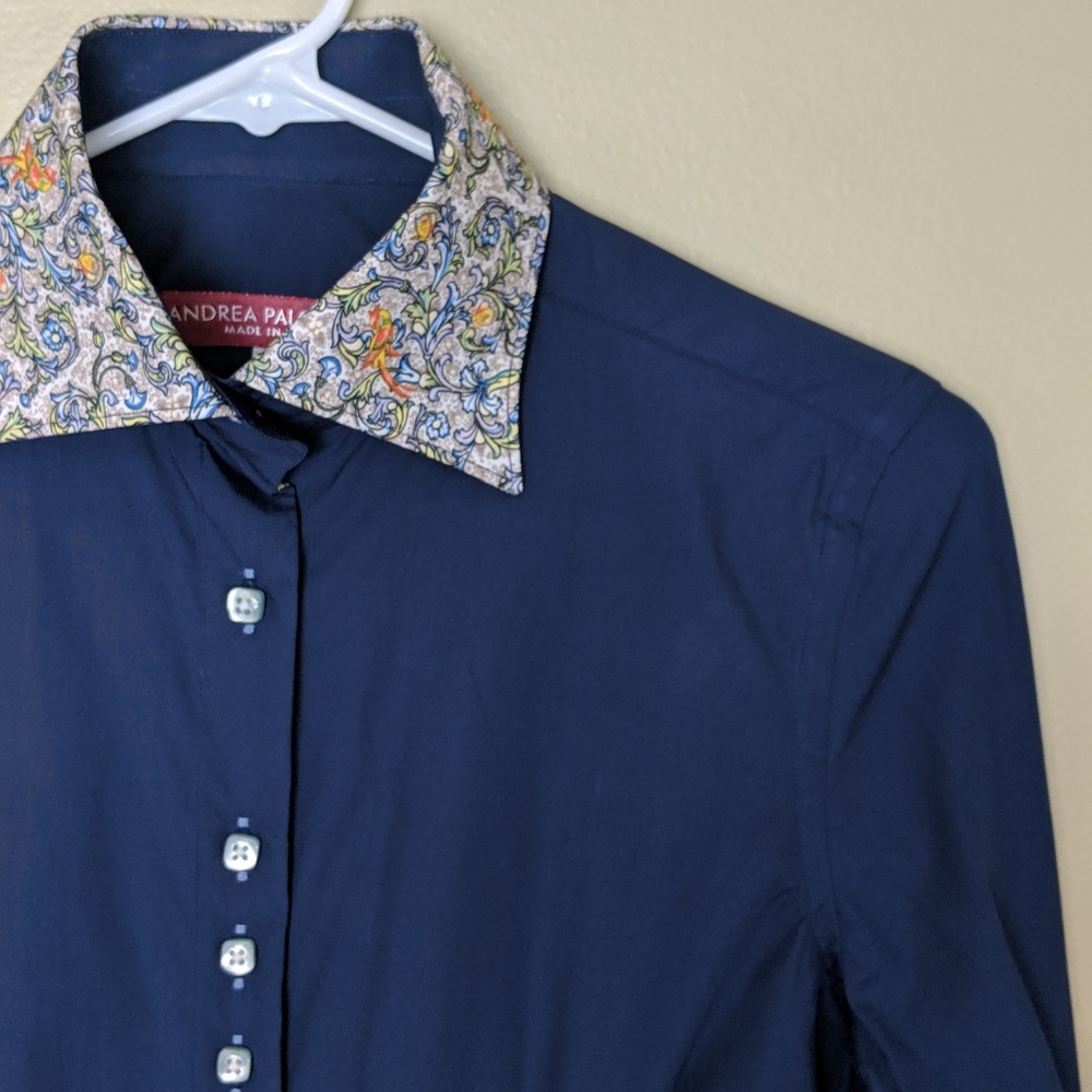 Andrea Palombini Italian Made Button Down Shirt